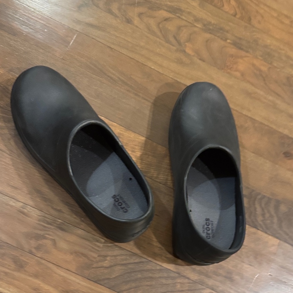 CROCS Black Mules & Clogs
